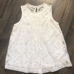 NWOT VICI | Doe & Rae - Moon Dance Lace Tank